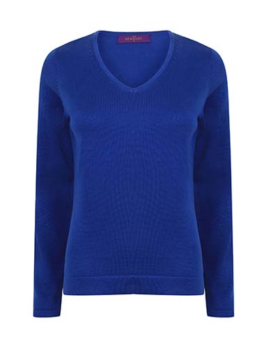 L-W721 Ladies` Lightweight V Neck Jumper