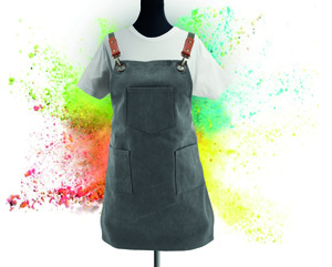 L-EX287 Kinderlatzschürze Canvas