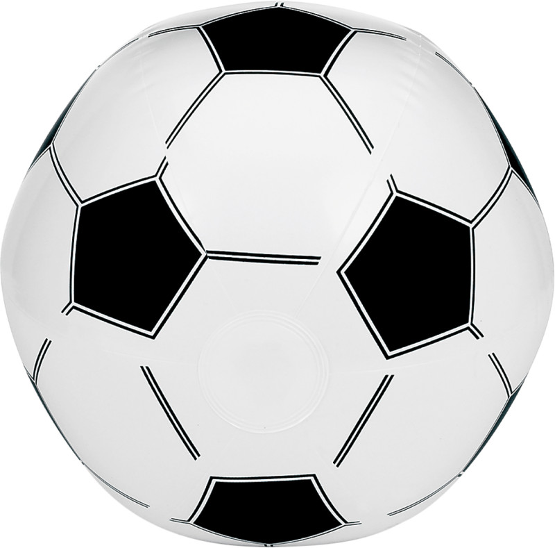 G-9655 PVC Wasserball "Champion" im Fußballdesign - Ø 42,5 cm