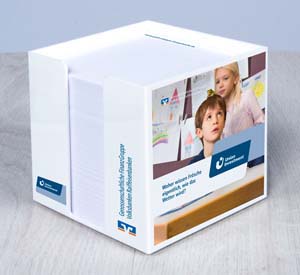 Mar-1070 Zettelspeicher Kunststoff 107 x 107 x 104 mm