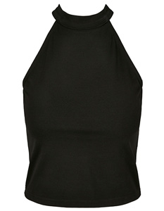 L-BY134 Ladies Turtleneck Short Top