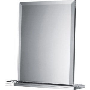 Mac-27502 Glastrophäe mit standfestem Sockel