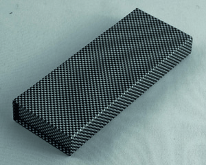 Carbon-Look | Magnetverschluss | Velour-Einlage