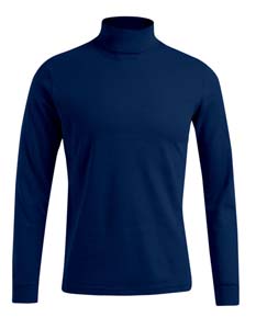 E3407 Rollkragenpullover Herren Langarm