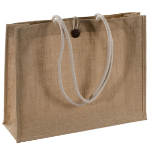 Mac-67536 Jutetasche mit robusten Kordelgriffen