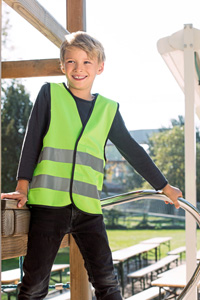 L-KX100K Kids´ Hi-Vis Functional Safety Vest Aarhus