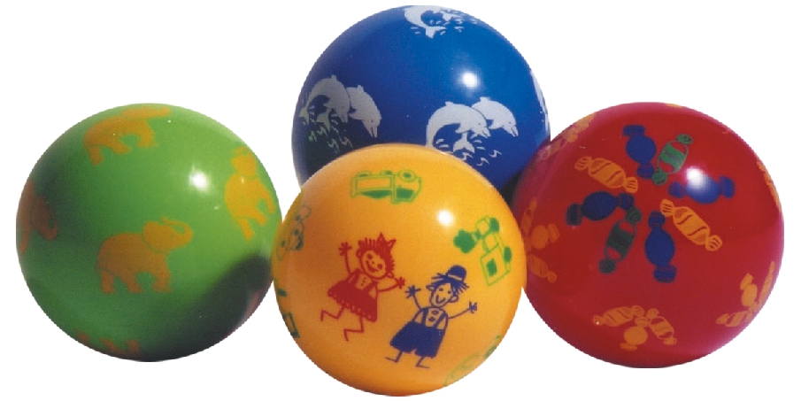 Ri-6502030 Spielball "MINI" 6,5" (Ø 16 cm) mit Ventil