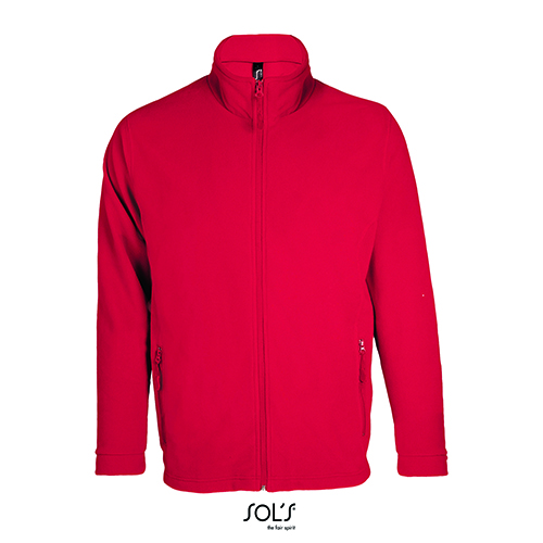 L827 Micro Fleece Jacke mit Reißverschluss