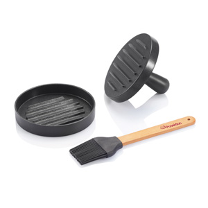 P422.401 Grillset mit Hamburgerpresse und Marinadenpinsel