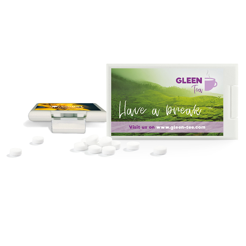 Ju-1011 Cool Card®  kompostierbar, Pfefferminz Zuckerfrei