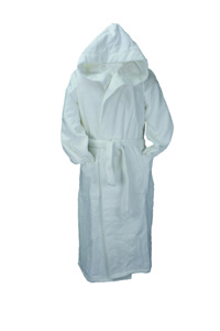 L-AR826 Bademantel mit Kapuze