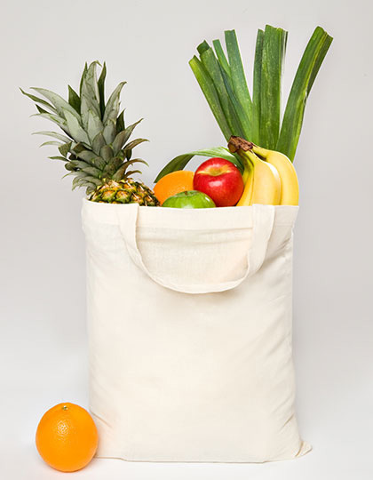 XT001 Baumwolltasche, PREMIUM kurze Henkel