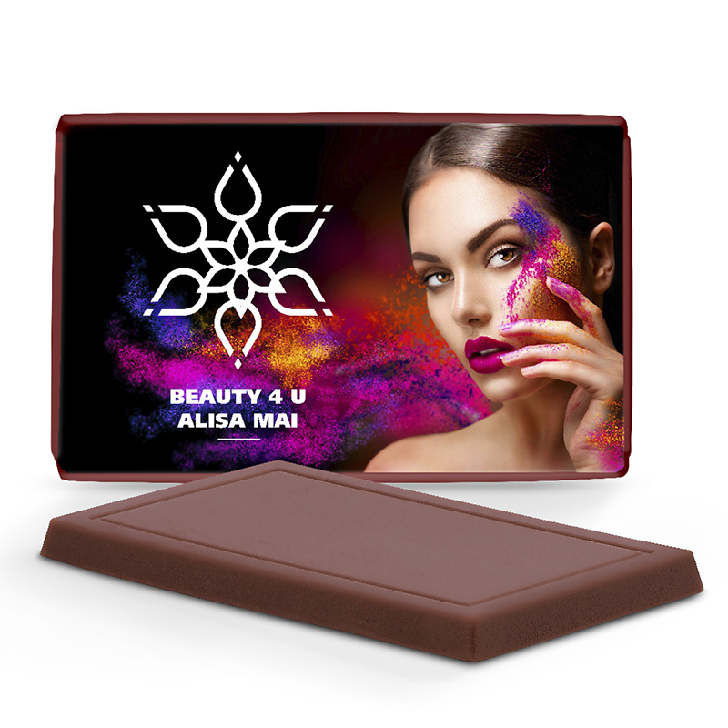 Ju-1187 Schokoladen Täfelchen zuckerreduziert