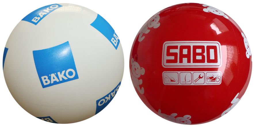 Ri-85010031 Werbeball Ø 22 cm mit Streudruck 1-farbig
