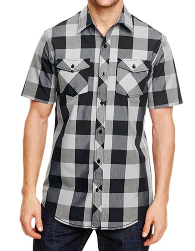 L-BU9203 Buffalo Plaid Woven Shirt