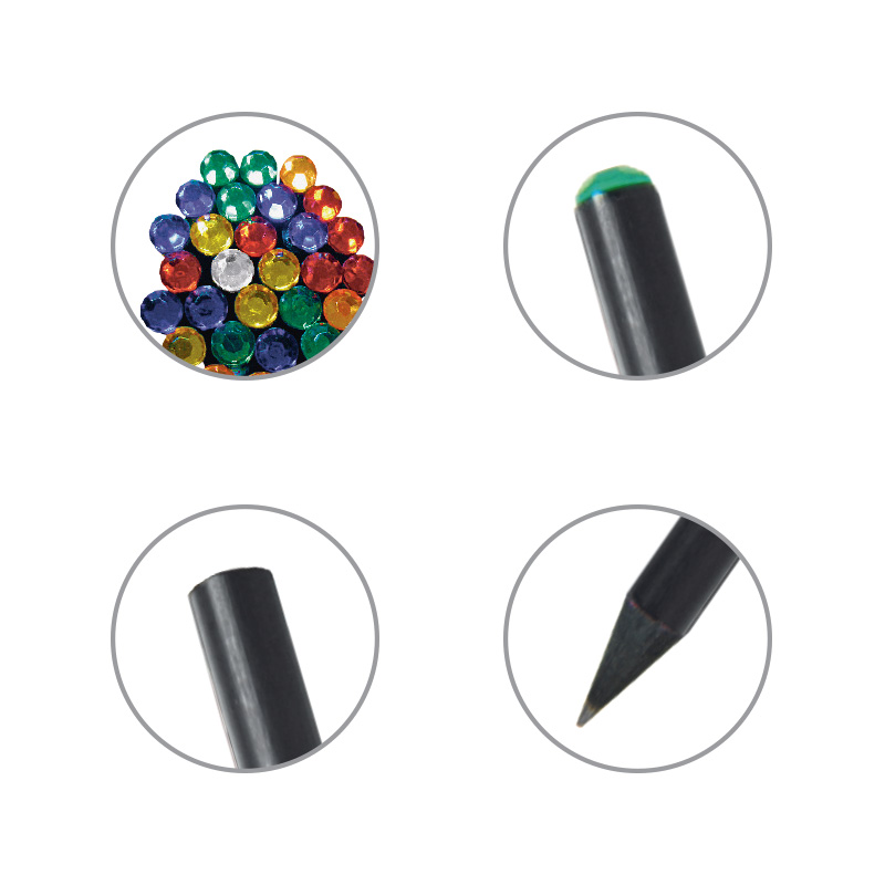 Pen-4147 Holzbleistift Laros Crystal