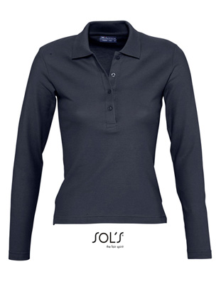 L-L535 Women´s Long Sleeve Polo Podium