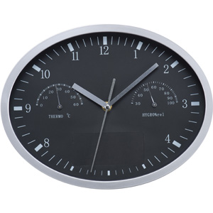Mac-47871 Wanduhr mit Hygro- und Thermometer