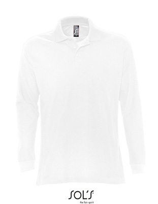 L-L539 Long Sleeve Polo Star