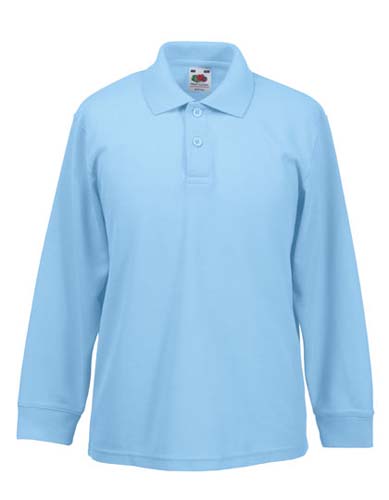 L-F504K Kids´ Long Sleeve 65/35 Polo