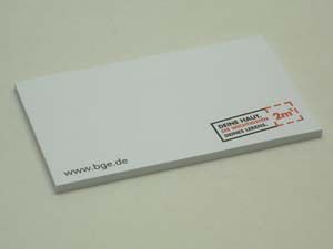 Mar-310 Haftnotizblocks 50 x 75 mm | 100 Blatt