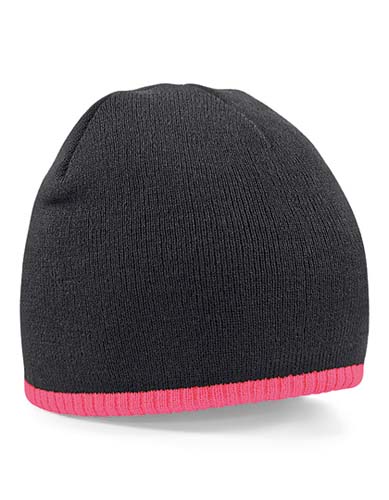 L-CB44C Strickmütze | Two-Tone Pull-On Beanie