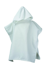 L-AR819 Badeponcho mit Kapuze