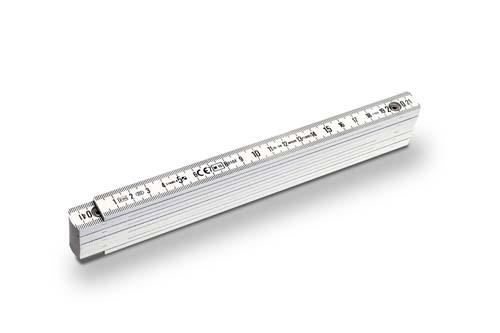 Sta-1107 Zollstock Serie 1100 weiß 2m