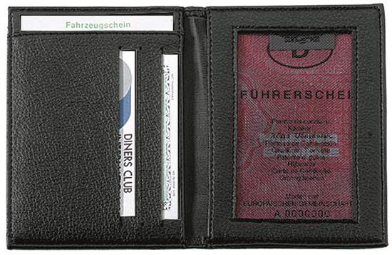 Sp-271-70 CreativDesign Ausweistasche "Paper 2 DeLuxe" 