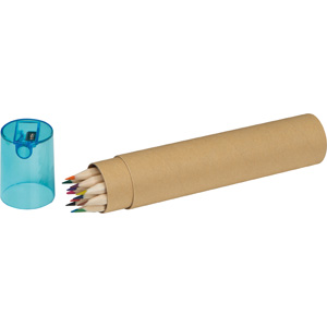 Mac-11824 12 Buntstifte in einem Pappköcher