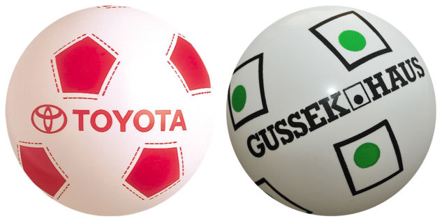 Ri-85010051 Werbeball Ø 22 cm mit Äquatordruck 1-farbig