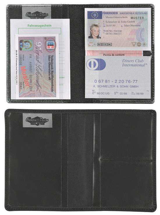 Sp-128-70 CreativDesign Leder Ausweistasche "128Select"
