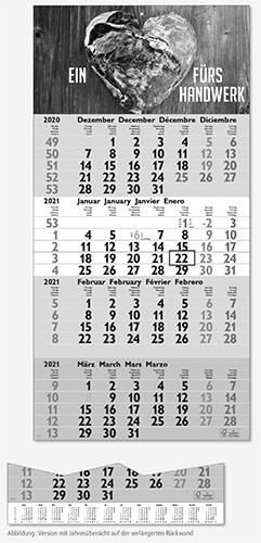 Ec-2510 TETRA Blau | 4-Monatsplaner