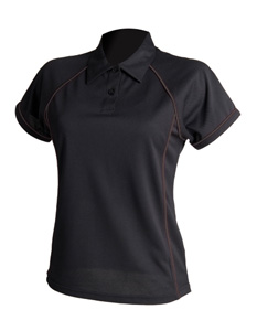L-FH371 Ladies´ Piped Performance Polo