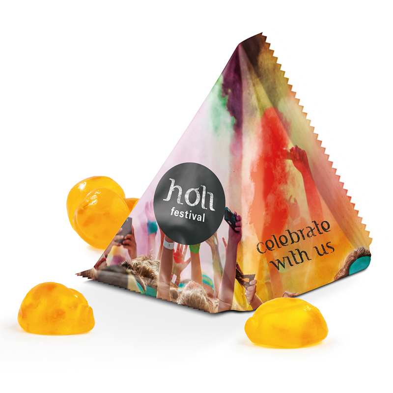 Ju-1027-2 Vitamin Fruchtgummi Tetraeder