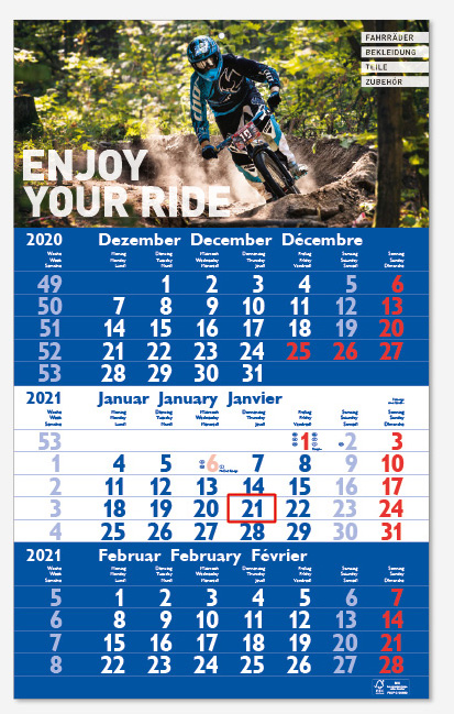 Ec-190 HIT 3 Monatskalender