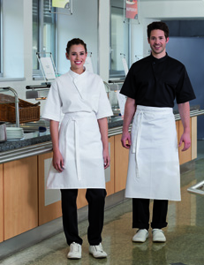 L-EX1024 Schürzen ohne Latz, Vorbinder